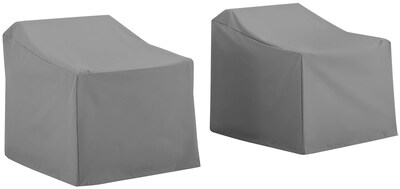 Foto 1 | Foto 1 | Juego De Sillas Grises Furniture Cover Crosley Impermeable De 2 Piezas - Venta Internacional.