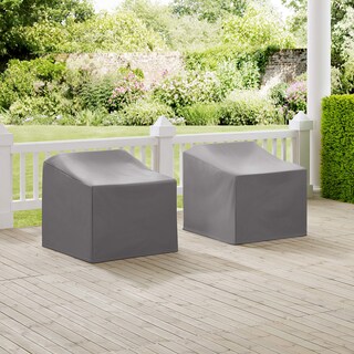 Foto 3 | Foto 3 | Juego De Sillas Grises Furniture Cover Crosley Impermeable De 2 Piezas - Venta Internacional.