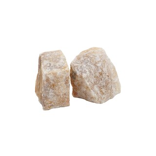 Foto 4 | Foto 4 | Sujetalibros Benzara Quartz Geode 10 Cm Marrón Beige - Venta Internacional.