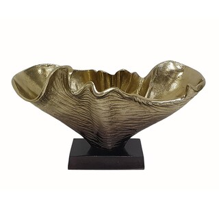 Foto 3 | Foto 3 | Bol Decorativo Benzara Bm302630 38 Cm De Aluminio Dorado Negro - Venta Internacional.