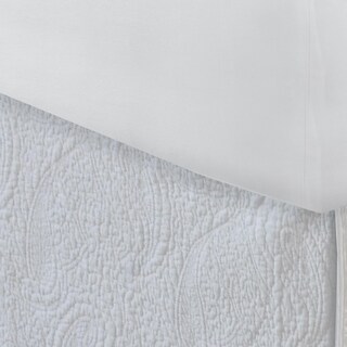 Foto 3 | Foto 3 | Faldón De Cama Benzara Bm307086 Doble 46 Cm Acolchado Color Marfil - Venta Internacional.