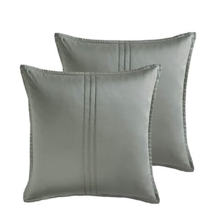 Foto 4 | Foto 4 | Juego De Edredón Benzara Queen De 8 Piezas Reversible Gris Salvia - Venta Internacional.