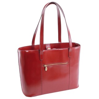 Foto 4 | Foto 4 | Bolso Mcklein Alyson Red Top Grain Tote - Venta Internacional.