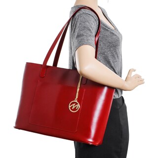 Foto 5 | Foto 5 | Bolso Mcklein Alyson Red Top Grain Tote - Venta Internacional.
