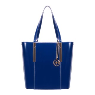 Foto 1 | Foto 1 | Bolso Mcklein Cristina Leather Para Mujer Color Azul Marino - Venta Internacional.