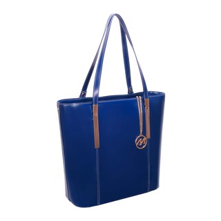 Foto 5 | Foto 5 | Bolso Mcklein Cristina Leather Para Mujer Color Azul Marino - Venta Internacional.