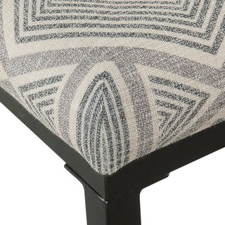Foto 3 | Foto 3 | Taburete Benzara De Metal Gris Negro 41x41x61 Cm - Venta Internacional.