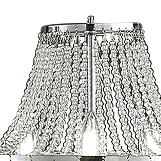 Foto 2 | Foto 2 | Lámpara Benzara Bm308932 27'' Crystal Metal Chrome - Venta Internacional.