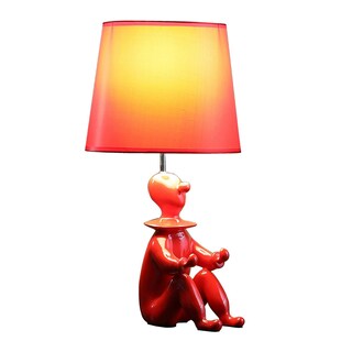 Foto 2 | Foto 2 | Lamp Benzara Bm231809 - Lámpara De Mesa Con Base De Payaso Rojo - Venta Internacional.