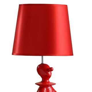 Foto 3 | Foto 3 | Lamp Benzara Bm231809 - Lámpara De Mesa Con Base De Payaso Rojo - Venta Internacional.