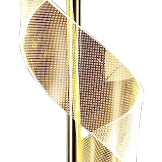 Foto 3 | Foto 3 | Lámpara Led Benzara Bm308912 48 Cm Melly Acrílico Plateado Níquel - Venta Internacional.