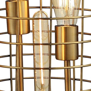 Foto 3 | Foto 3 | Lámpara Benzara Bm308989 Vintage Dome Gold De 41 Cm - Venta Internacional.
