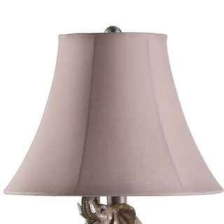 Foto 3 | Foto 3 | Mesa Decorativa Lamp Benzara De 21 Pulgadas Con Elefantes Apilados - Venta Internacional.
