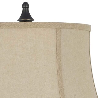 Foto 4 | Foto 4 | Lámpara De Mesa Benzara Cuerpo Metálico Pantalla De Tela Beige 79 Cm - Venta Internacional.