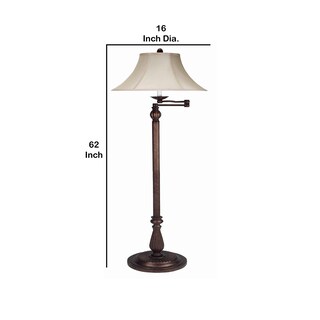 Foto 5 | Foto 5 | Lámpara De Pie Benzara Swing Arm Pantalla De Tela Metálica 157 Cm - Venta Internacional.