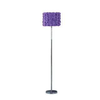 Foto 1 | Foto 1 | Lámpara De Pie Benzara Finn 160 Cm 100 W Tono Rosa Color Morado - Venta Internacional.
