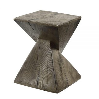 Foto 1 | Foto 1 | Mesa Decorativa Benzara 43 Cm Roble Envejecido En Cemento Marrón - Venta Internacional.