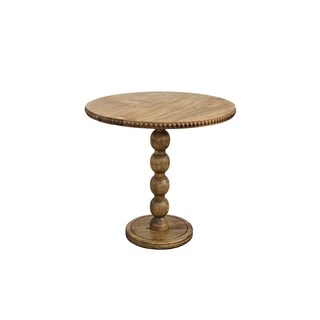 Foto 1 | Foto 1 | Mesa Tup 21 Pulgadas Superficie Redonda Madera De Mango Marrón Natural - Venta Internacional.