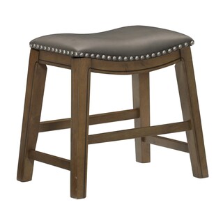 Foto 1 | Foto 1 | Taburete De Comedor Benzara Bm314431 De Piel Sintética Y Madera Maciza - Venta Internacional.