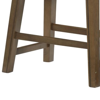 Foto 4 | Foto 4 | Taburete De Comedor Benzara Bm314431 De Piel Sintética Y Madera Maciza - Venta Internacional.