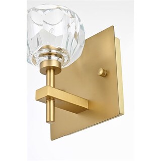 Foto 5 | Foto 5 | Lámpara De Pared Con Iluminación Elegante Graham Gold Iron Crystal 13 X 15 Cm - Venta Internacional.