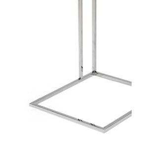 Foto 4 | Foto 4 | Mesa Auxiliar Benzara Zen De 58 Cm Con Bandeja Rectangular Con Marco En C - Venta Internacional.