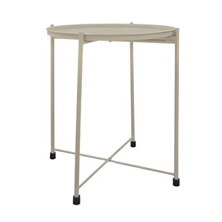 Foto 1 | Foto 1 | Mesa Auxiliar The Urban Port 45 Cm Plegable Color Beige - Venta Internacional.