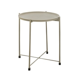 Foto 2 | Foto 2 | Mesa Auxiliar The Urban Port 45 Cm Plegable Color Beige - Venta Internacional.