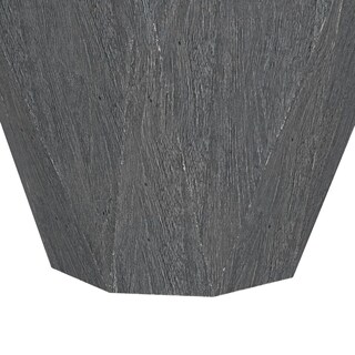 Foto 2 | Foto 2 | Mesa Auxiliar Benzara Cinti Geométrica De Madera De Mango Gris 50cm - Venta Internacional.