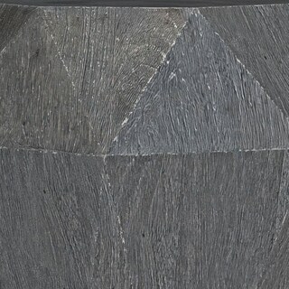 Foto 3 | Foto 3 | Mesa Auxiliar Benzara Cinti Geométrica De Madera De Mango Gris 50cm - Venta Internacional.
