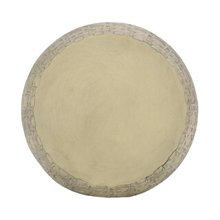 Foto 4 | Foto 4 | Mesa Auxiliar Redonda Para Exteriores  46 Cm  Benzara Bm324087  Color Amarillo - Venta Internacional.