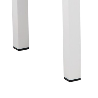 Foto 4 | Foto 4 | Mesa Auxiliar Benzara Josh 41x46x46 Cm Con Estructura De Aluminio - Venta Internacional.