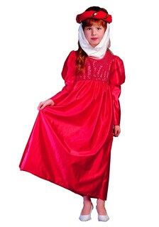 Foto 1 | Foto 1 | Costume Rg Costumes Renaissance Maiden Para Niños Talla S Rojo - Venta Internacional.