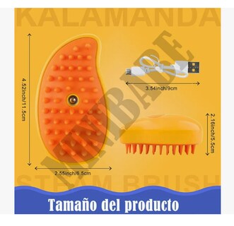 Foto 4 | Foto 4 | 4pcs Cepillo De Vapor Autolimpiante Talle + Filtro + Guantes