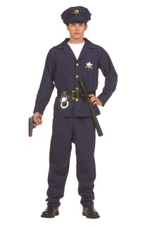 Foto 1 | Foto 1 | Disfraz Rg Disfraces De Policía Talla Estándar/adolescente - Venta Internacional.