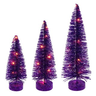 Foto 1 | Foto 1 | Árbol Artificial Vickerman Ls240166orbo Morado Iluminado De 20 A 25 A 30 Cm - Venta Internacional.