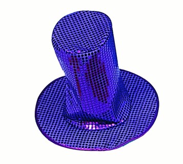 Foto 1 | Foto 1 | Disfraz: Sombrero Rg Disfraz Lentejuelas Disco Rosa Halloween - Venta Internacional.