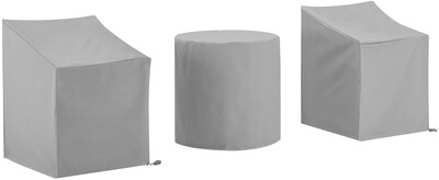 Foto 1 | Foto 1 | Fundas Para Muebles De Patio Crosley 3 Piezas Impermeables Color Gris - Venta Internacional.