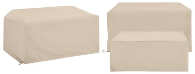 Foto 2 | Foto 2 | Juego De Fundas Para Muebles De Patio Crosley Impermeables Color Canela 3 Piezas - Venta Internacional.