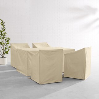 Foto 6 | Foto 6 | Juego De Fundas Para Muebles Crosley Patio 5 Piezas Impermeables Color Bronceado - Venta Internacional.