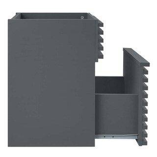 Foto 6 | Foto 6 | Tocador De Pared Cabinet Modway Render 43 Cm Mdf Gris - Venta Internacional.
