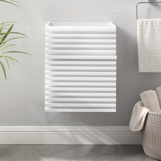 Foto 3 | Foto 3 | Gabinete Modway Render 43x38x39 Cm Mdf Blanco Para Montar En Pared - Venta Internacional.