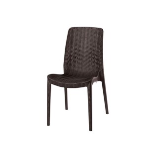 Foto 3 | Foto 3 | Silla Lagoon Rue 7025 Polipropileno Apilable Set De 2 Color Café