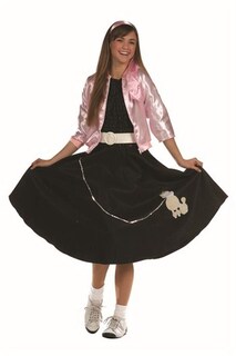 Foto 1 | Foto 1 | Falda De Caniche Para Adulto Rg Costumes Roja Con Cinturón De Pañuelo - Venta Internacional.