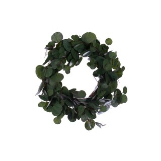 Foto 1 | Foto 1 | Corona Vickerman 51 Cm Plata Verde Eucalipto - Venta Internacional.