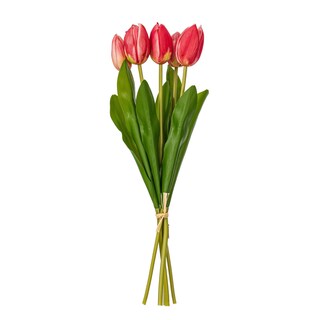Foto 1 | Foto 1 | Paquete De Tulipanes Artificiales Vickerman 41 Cm Color Malva Crema 5 Unidades - Venta Internacional.