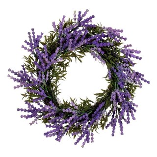 Foto 4 | Foto 4 | Corona Vickerman 40 Cm Color Morado Color Lavanda Artificial - Venta Internacional.