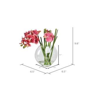 Foto 2 | Foto 2 | Jarrón Floral Vickerman Everyday Con Orquídeas Rosas - Venta Internacional.