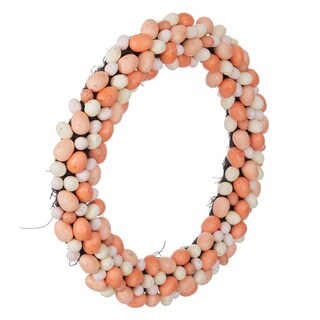 Foto 5 | Foto 5 | Corona Artificial De Huevos De Pascua Vickerman 61 Cm Color Blanco Coral - Venta Internacional.