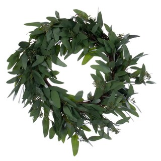 Foto 1 | Foto 1 | Corona Artificial Vickerman De 61 Cm Con Semillas De Sauce Verde - Venta Internacional.